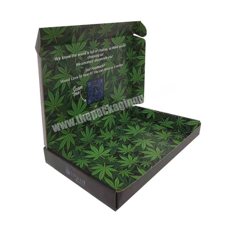 2022 new recyclable exquisite green packaging box