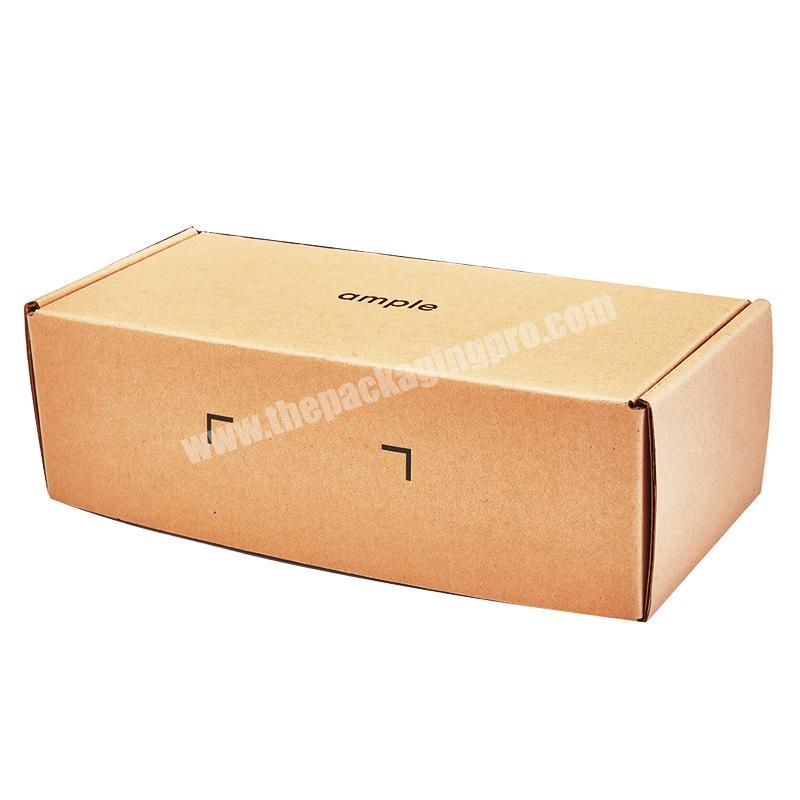 25*25*7 teal corrugated cardboard box white black mail packaging small box