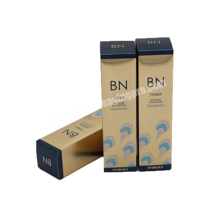 300gsm Art Paper Box Multiple Color Style Carton Cosmetic Packaging Box For Nasal Spray Bottle
