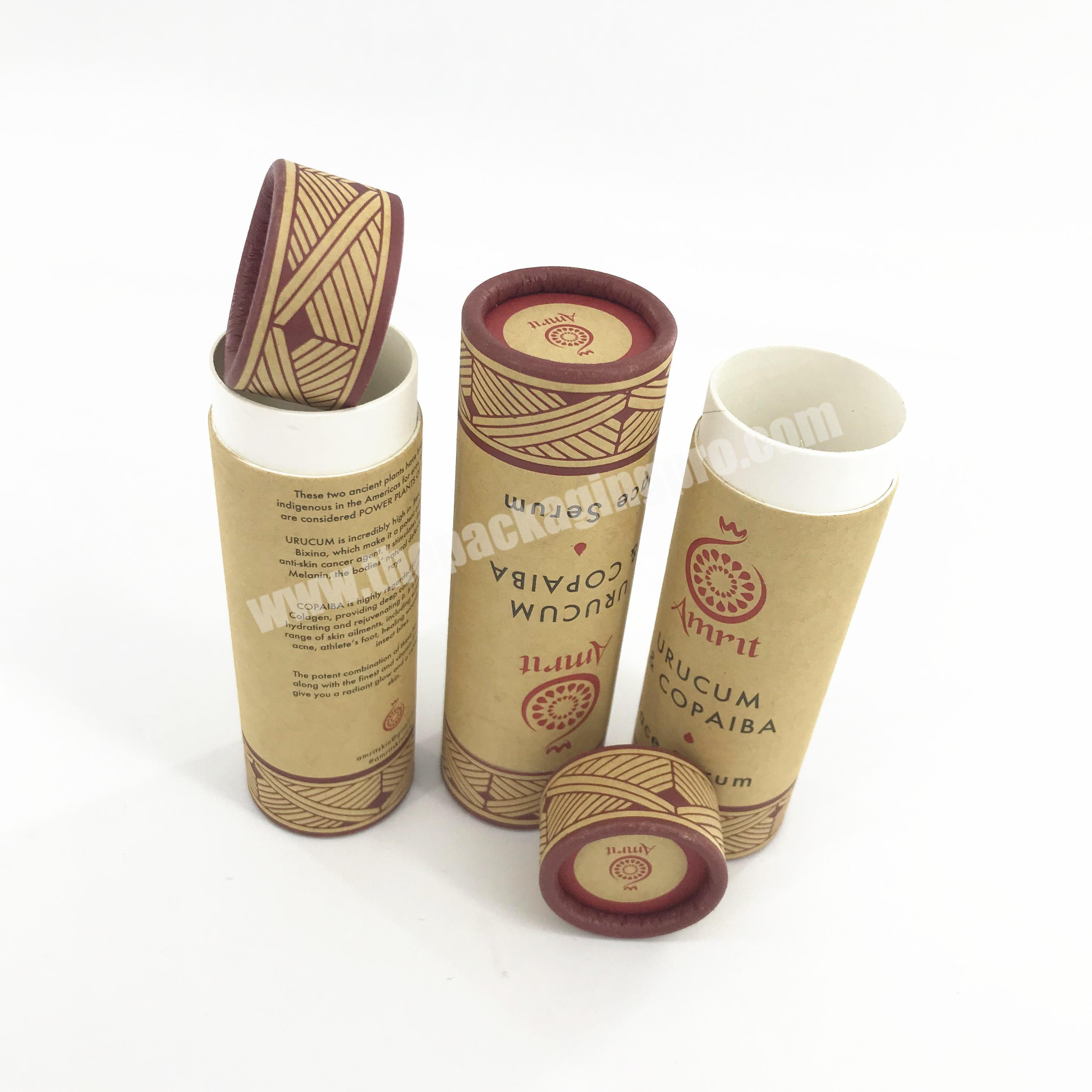 50g big size empty cardboard tube Body balmDeodorant sticks container lip balm packaging