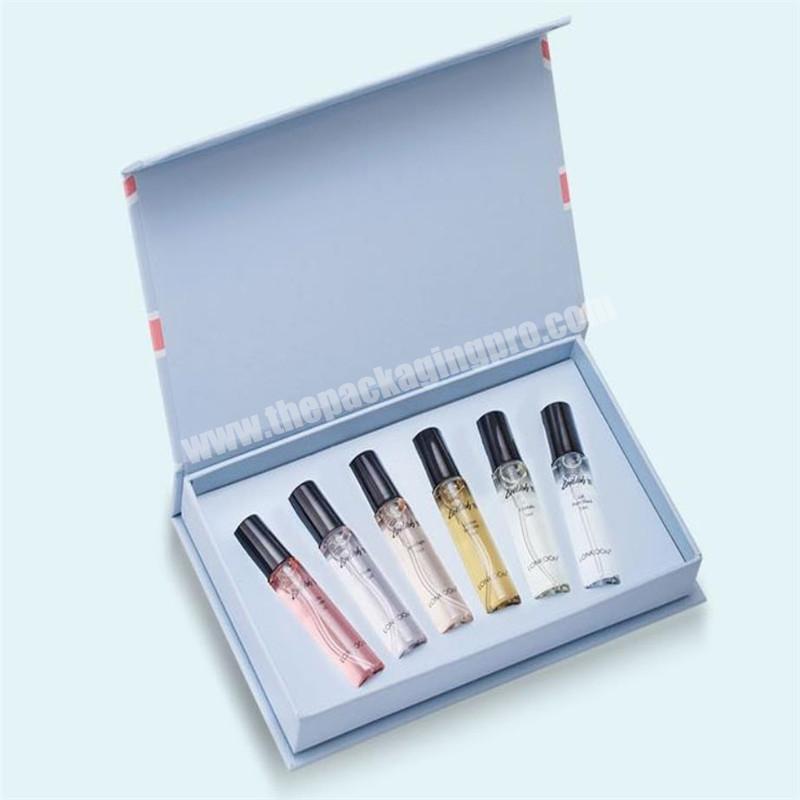 8ml square rotary twist up atomiser bottle travel perfume gift box packaging perfume set