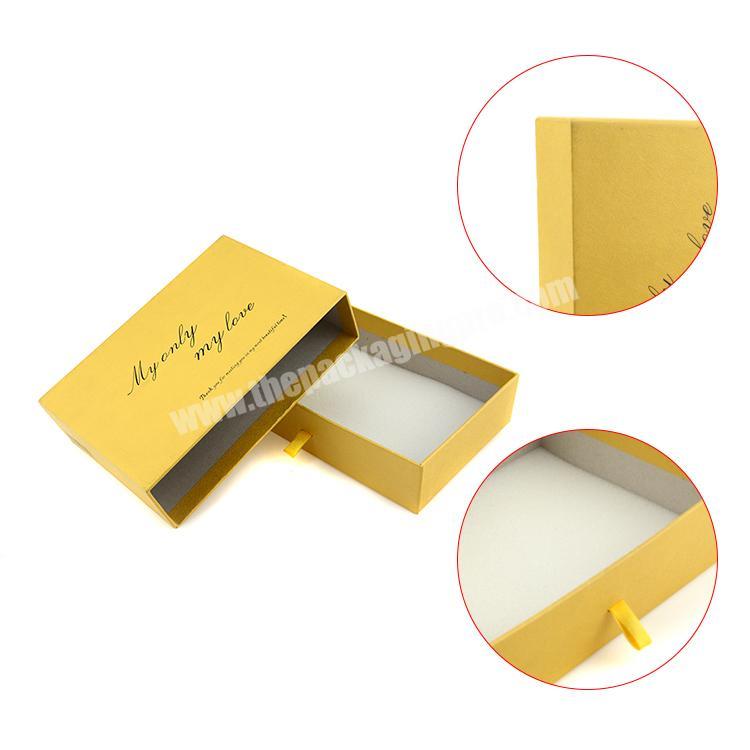 Advanced scarves paper packaging box paper drawer box