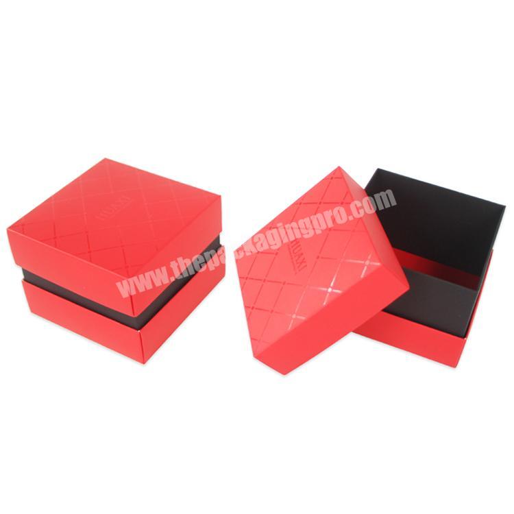 Attractive design separate lid paper box  packaging paper box