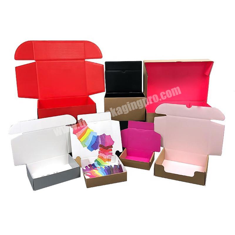 Beautiful Color Printed Foldable Apparel Shoes Box Custom Logo Cardboard Paper Packaging Boxes