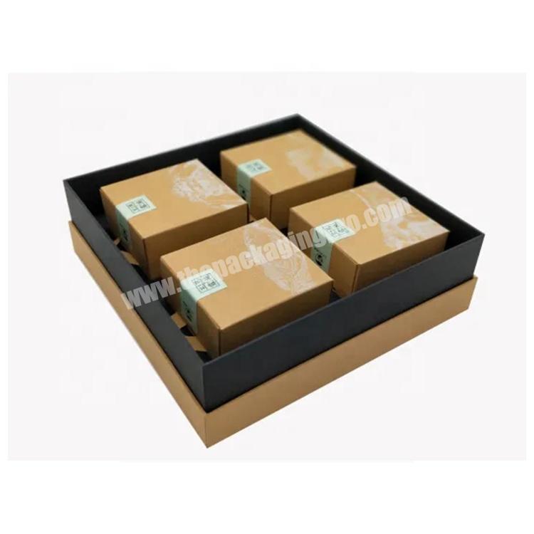 Best quality custom printed paper packaging  food box  for moon cake  packaging