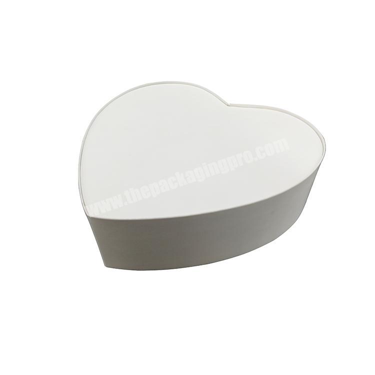 Best quality promotional heart shaped gift box luxury 4 colors heart box