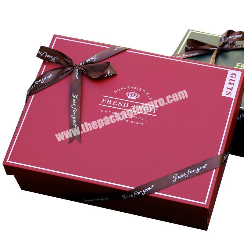 Best quality wholesale food handmade dry fruits packing box custom printed luxury cardboard gift dry fruit box