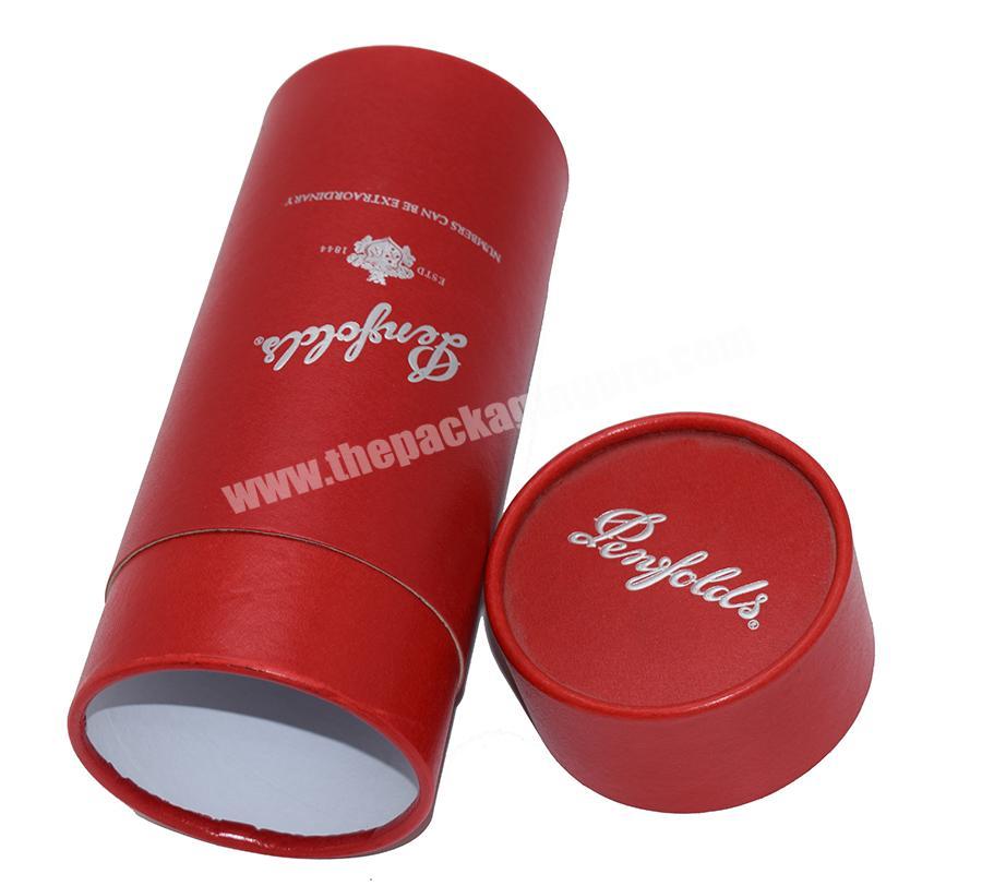 Biodegradable fancy different color new design round cylinder paper box for flower