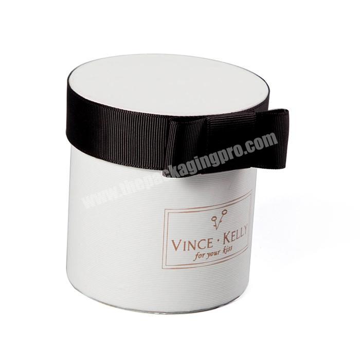 Biodegradable round paper cylinder gift storage tube box packaging