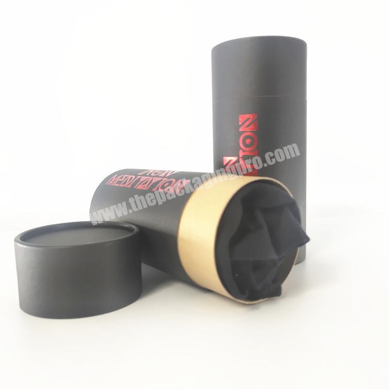 Biodegradable t-shirt paper tube in packaging tube fancy paper clothes packaging