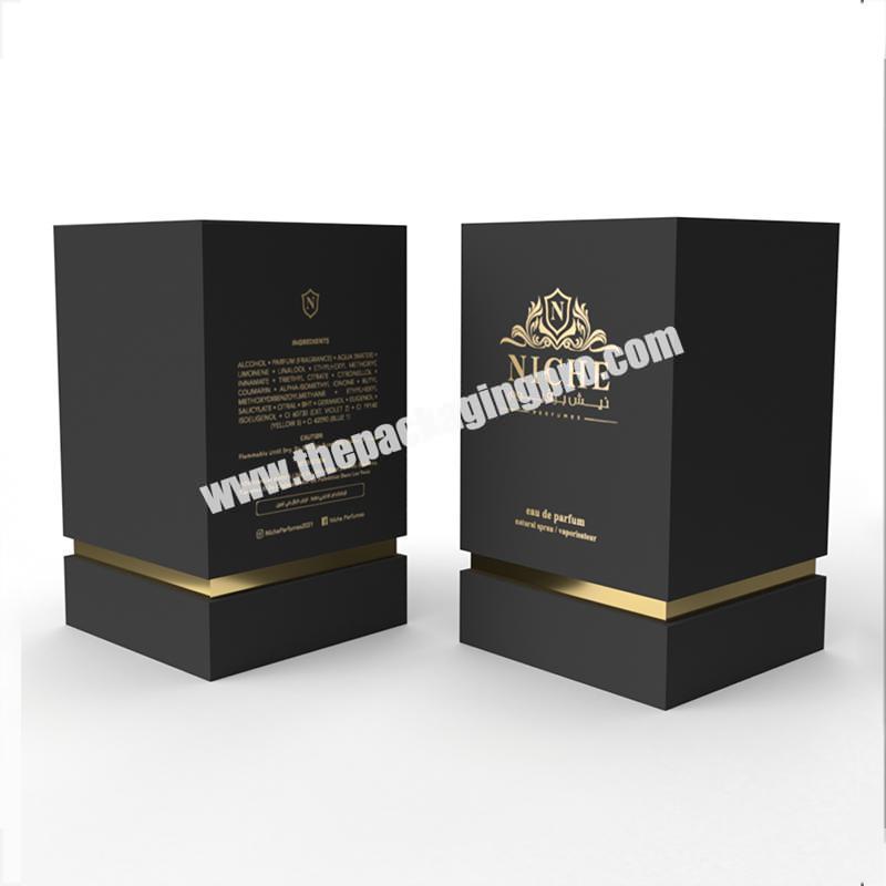Wholesale Custom High Quality  Hard Paper Gift empty perfume bottle boxes