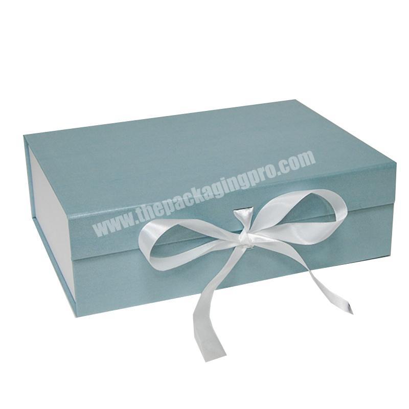 Black Empty Boxes Pack Baby Clothing Sets Newborn Gold Women Ribbon Gift Box Luxury