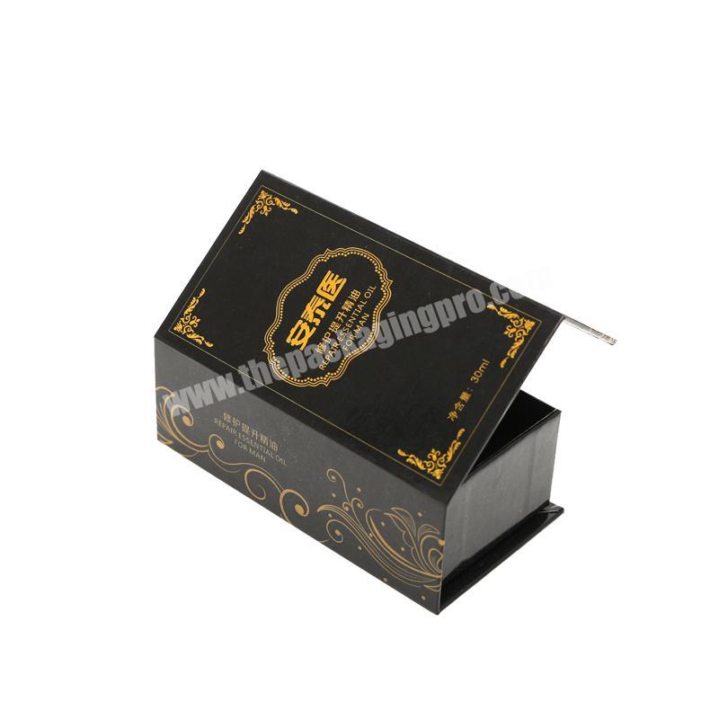Black magnetic gift boxes wholesale wine gift box hard cardboard paper box