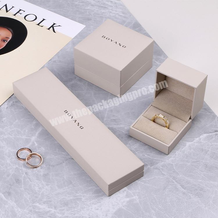 Boyang Custom Luxury Jewelry Gift Boxes Earring Paper Box with Logo Packaging