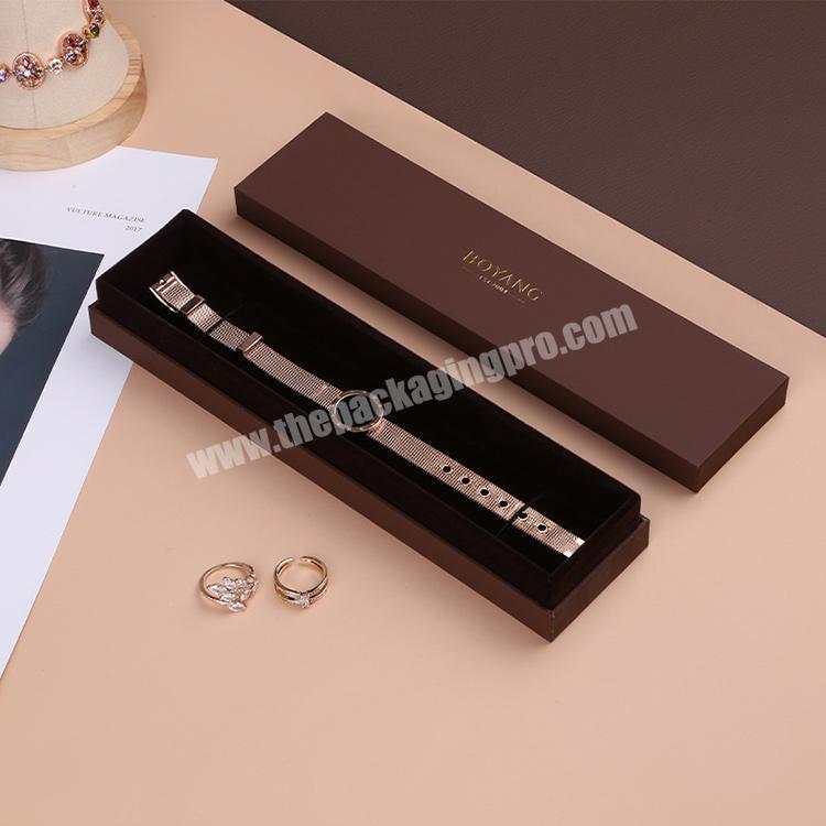 Boyang Custom Luxury Jewelry Gift Packaging Paper Bangle Bracelet Box with Logo