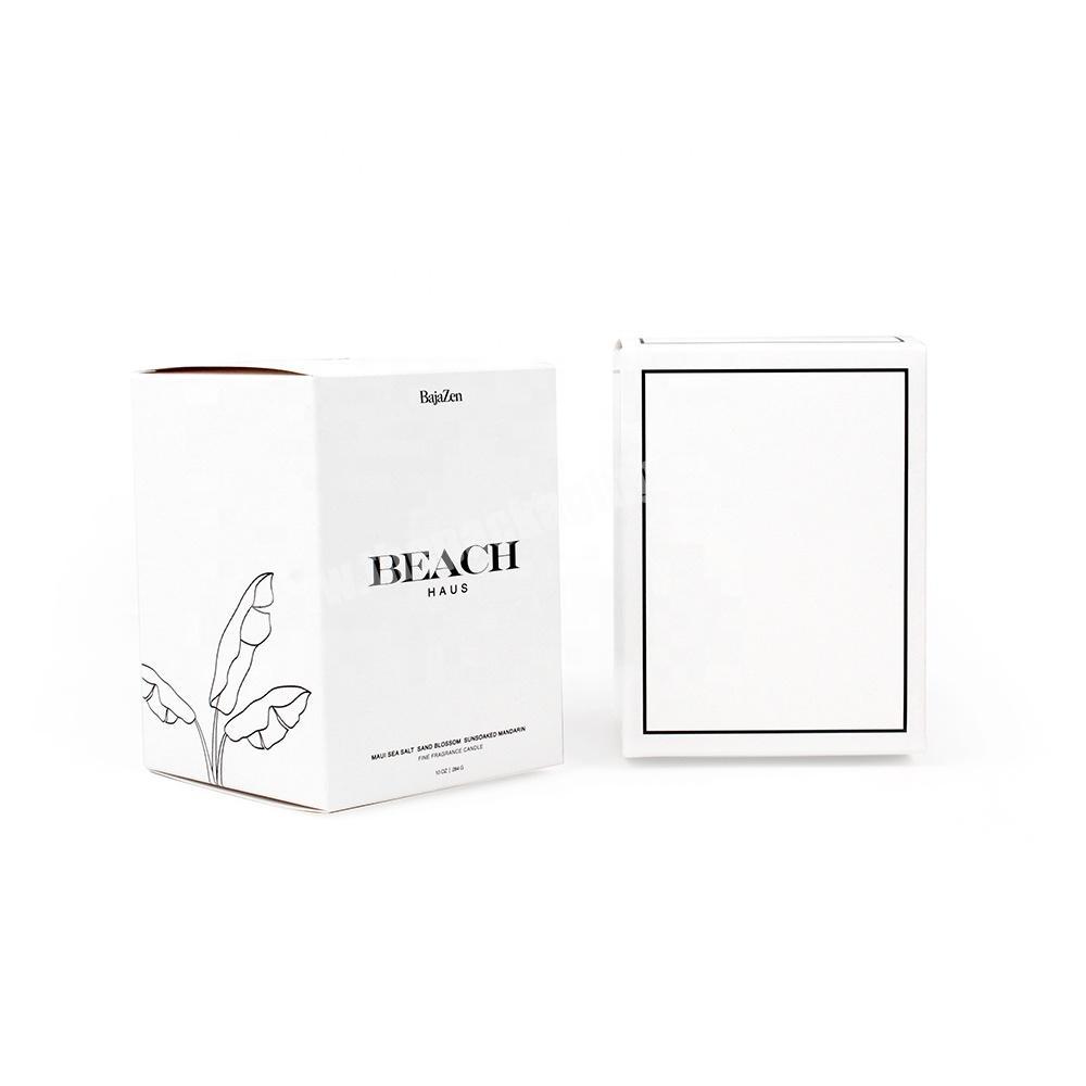Candle packaging boxes custom luxury gift candle jars packaging boxes