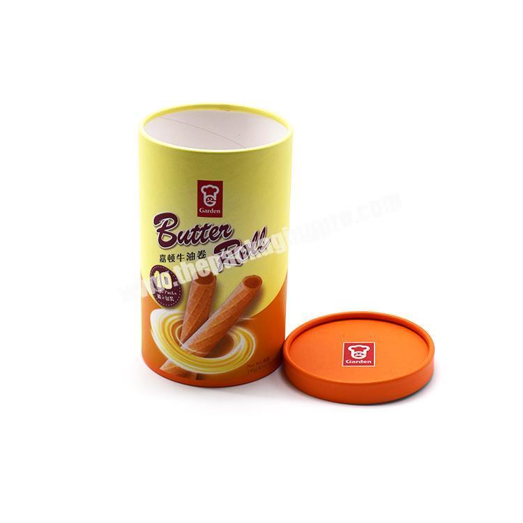 Cardboard Tubes Packaging Factory Price Custom Food Grade Paper Cookie Customized Candy Craft Time Industrial Lead Pcs Printing