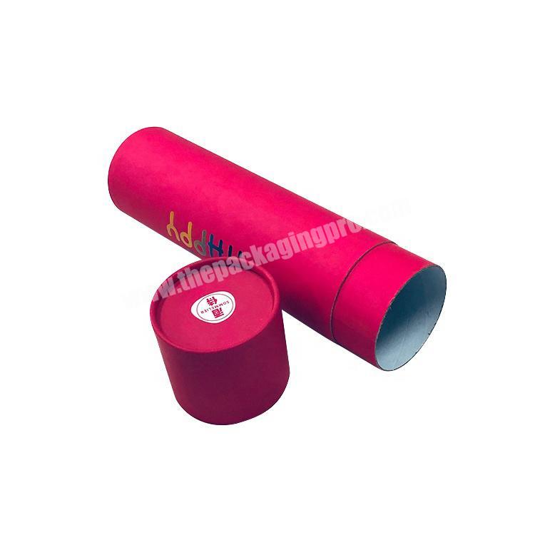 Cheap Small Cardboard Customized Round Cylinder Tube Gift Paper Tube Box Package Printing