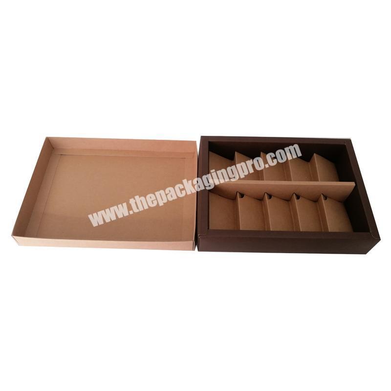 Packaging insert Customised Sweet Chocolate Cookie Dessert Paper Boxes Christmas Candy Biscuit Packaging Box with Inserts