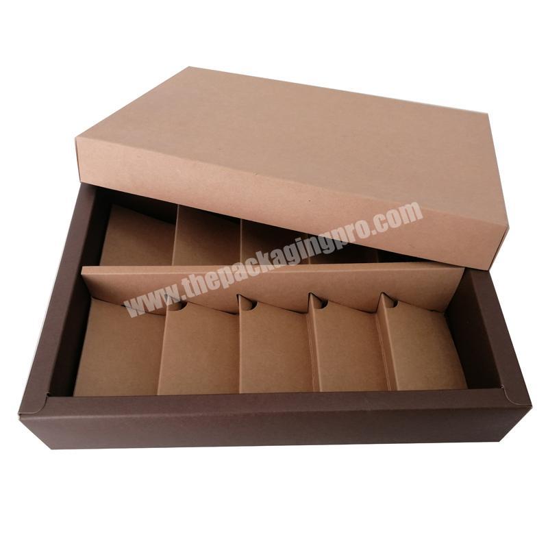 Cheap Wholesale Kraft Paper Box Packing Gift Boxes for CandyFoodSweet with insert