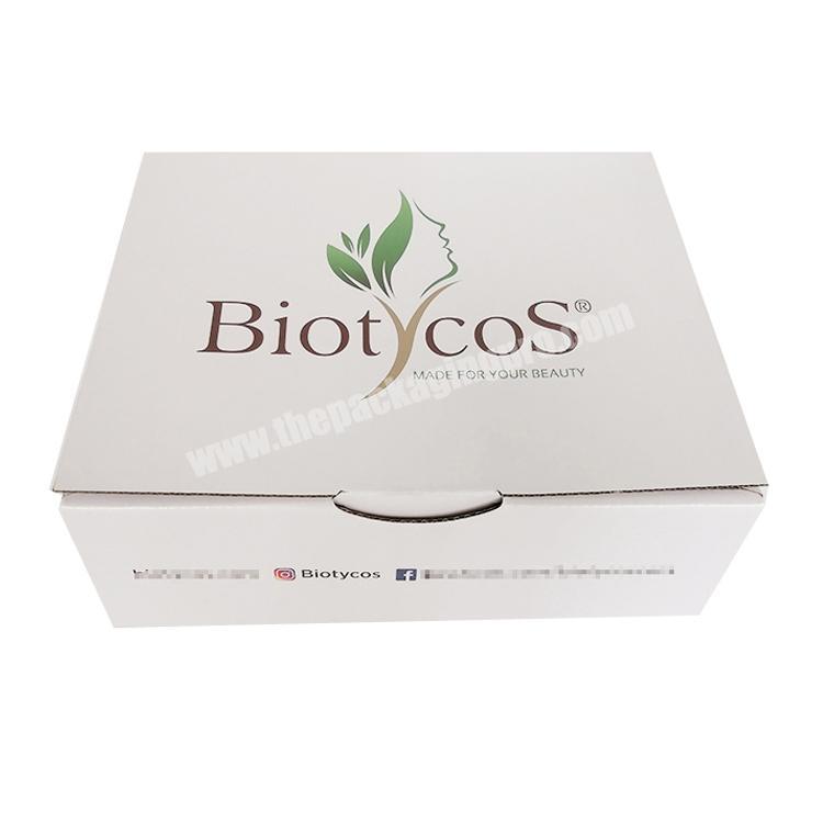 Cheap custom printed cmyk color logo printing paper corrugated shipping box packaging boxes
