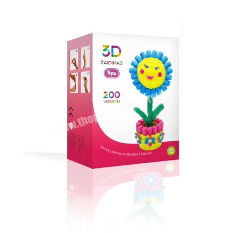Children's toy packaging,other baby toys package box printing custom