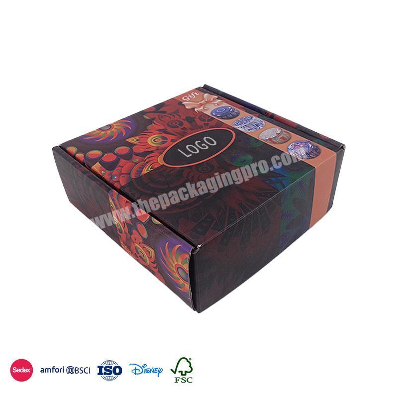 China Big Factory Good Price Custom Classical geometric pattern with simple logo mens gift box set luxury