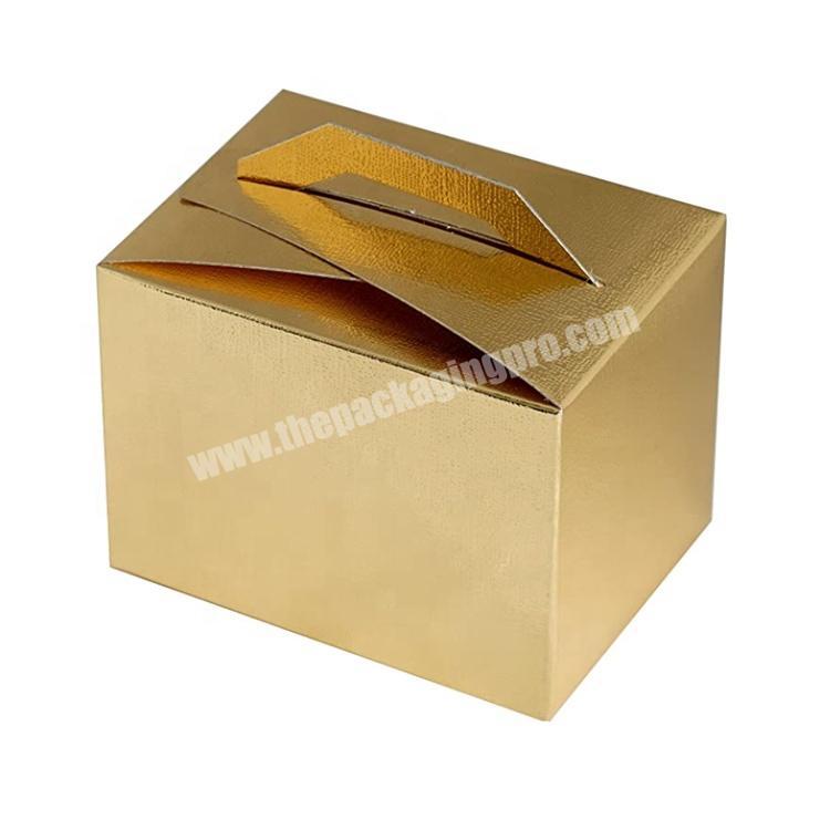 China Produces High end Gift Packaging Engagement Dessert Boxes