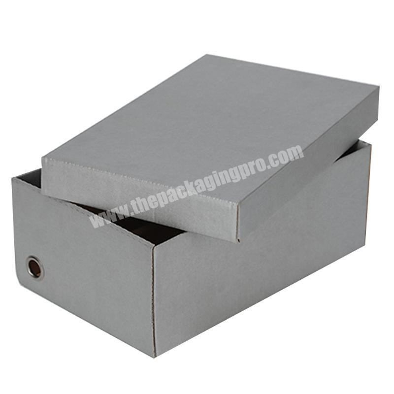 China factory shoe box custom packaging boxes shoes foldable shoe box
