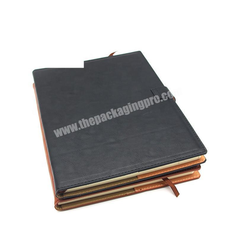 Chinese Companies Customised Printing High Quality A5 PU Leather Custom Made Diary