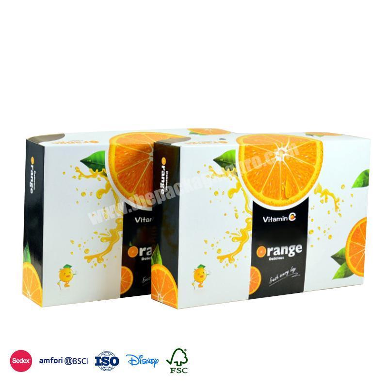 Chinese Supplier Waterproof and anti-corrosion material with smooth surface orange fruit jewelry box