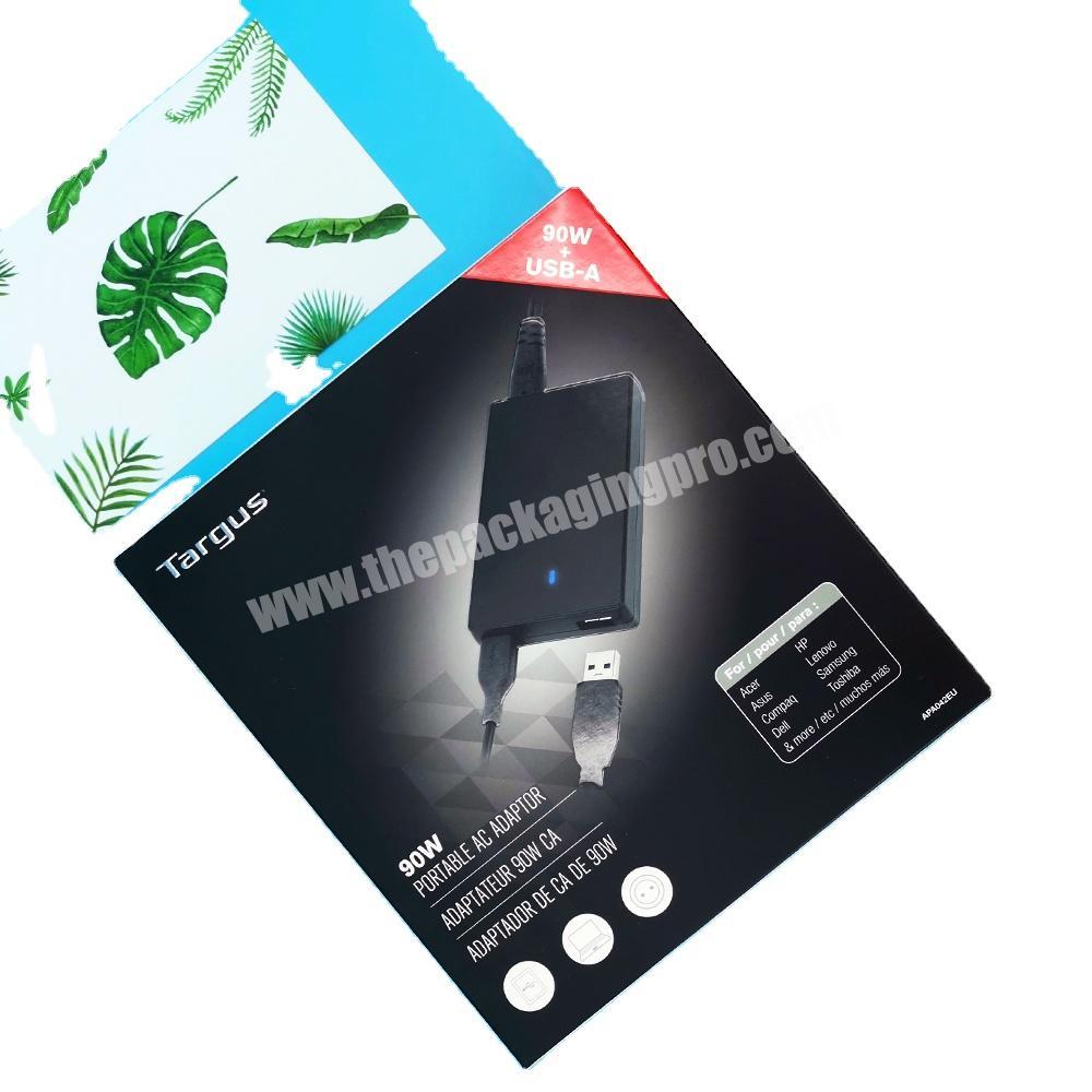 Chinese factory charger packaging box