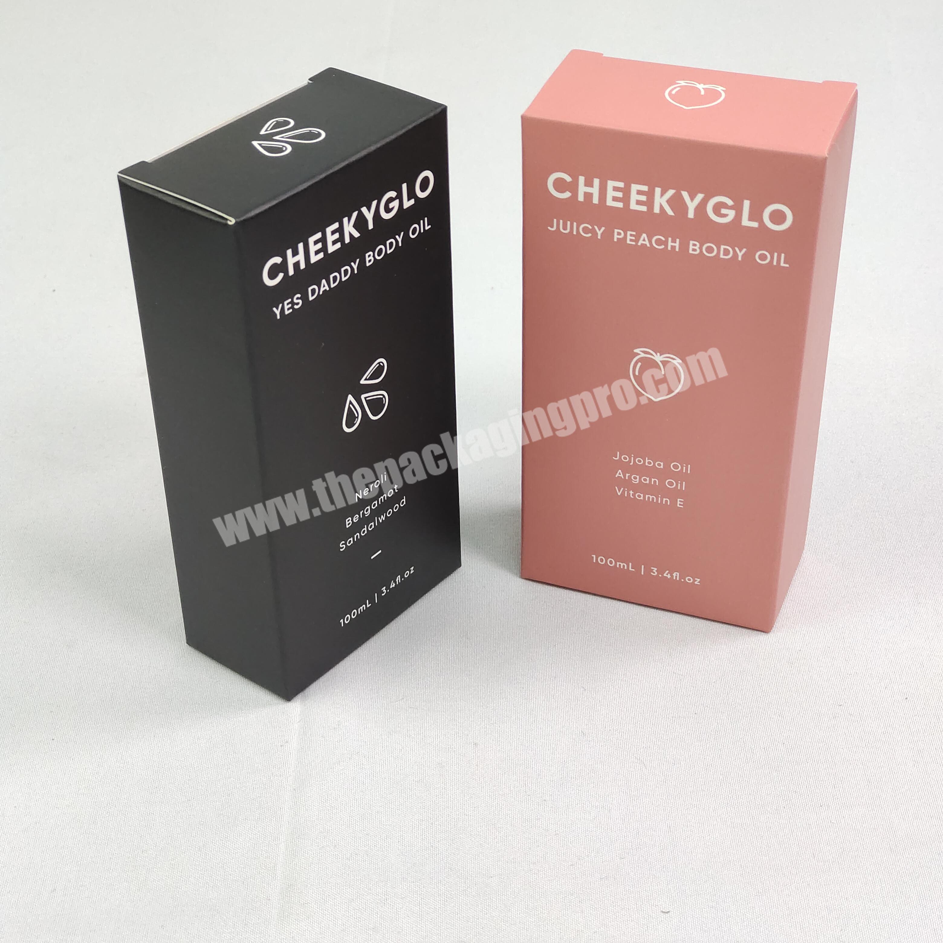 Chinese manufacturer Specialty Custom High quality 350 500 gram Cardboard reverse tuck Folding box Packaging color box