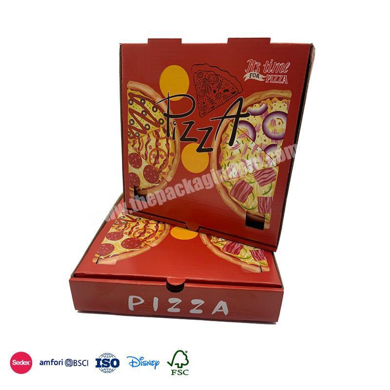 Chinese manufacturer low MOQ custom logo fast food kraft corrugated recycled box for pet food