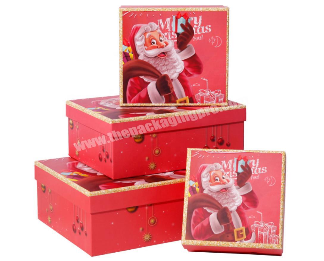 Christmas packaging box beauty box for gift