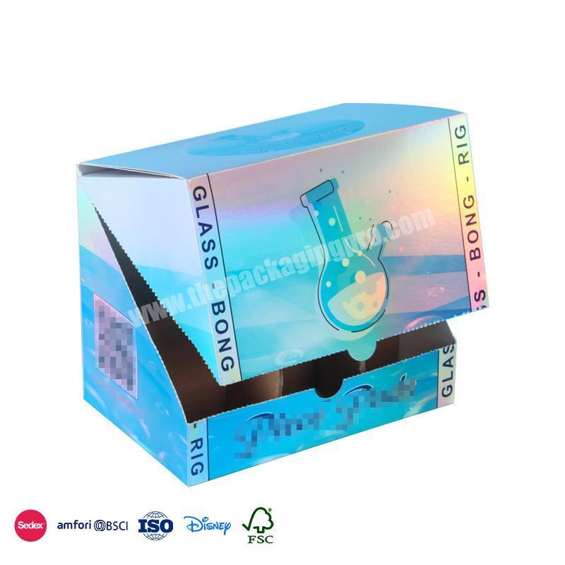 Competitive Price Fluorescent Color Style Diversified With Window Transparent Design cosmetics paper box