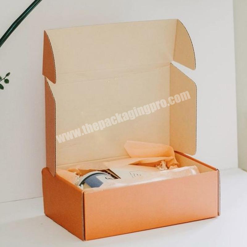 Corrugated shipping boxes mailer box custom with logofor shipping logo print square shipping boxes custom logo