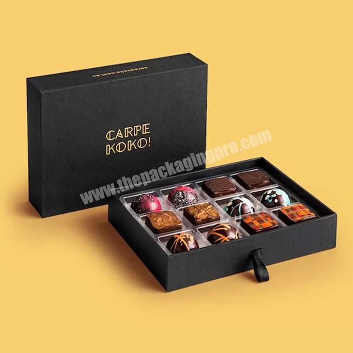 Creative Empty Wedding Gift Sweet Candy Storage Box luxurious Macaron Cupcake Chocolate Paper Gift Box