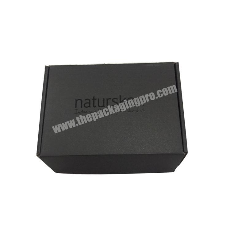 Custom Black Personalized Packaging Corrugated Box For Dinner Plate