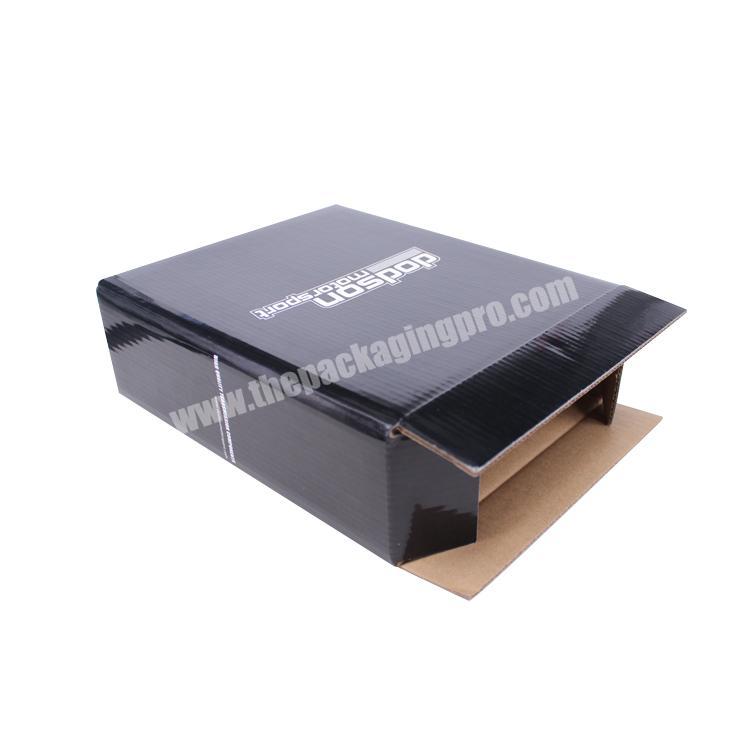 Custom Black Strong Corrugated Board Gym Equipment Packaging Box
