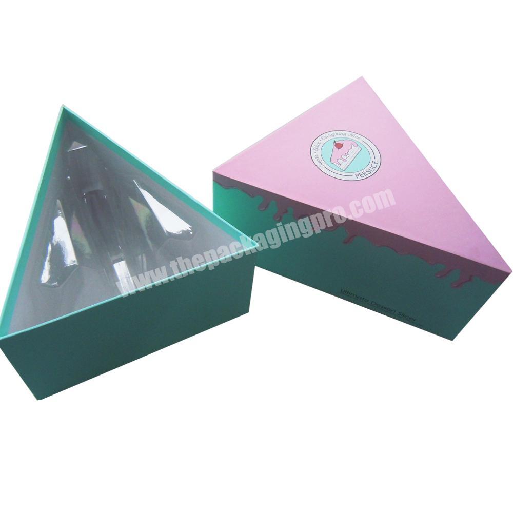 Custom Cardboard triangle paper box Triangle Shaped Box Triangle gift box