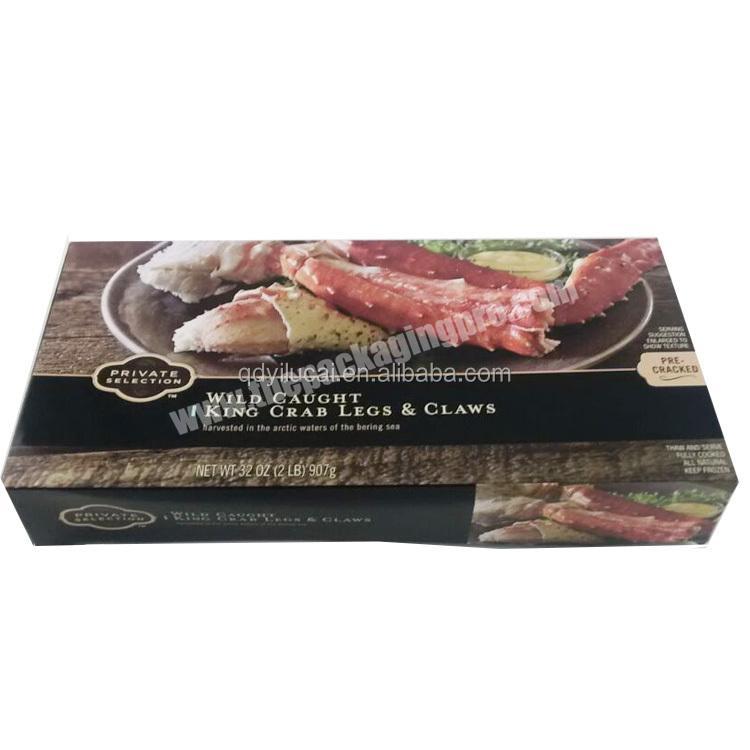 Custom Carton Seafood Box Frozen Shrimp Box Frozen Food Box Packaging