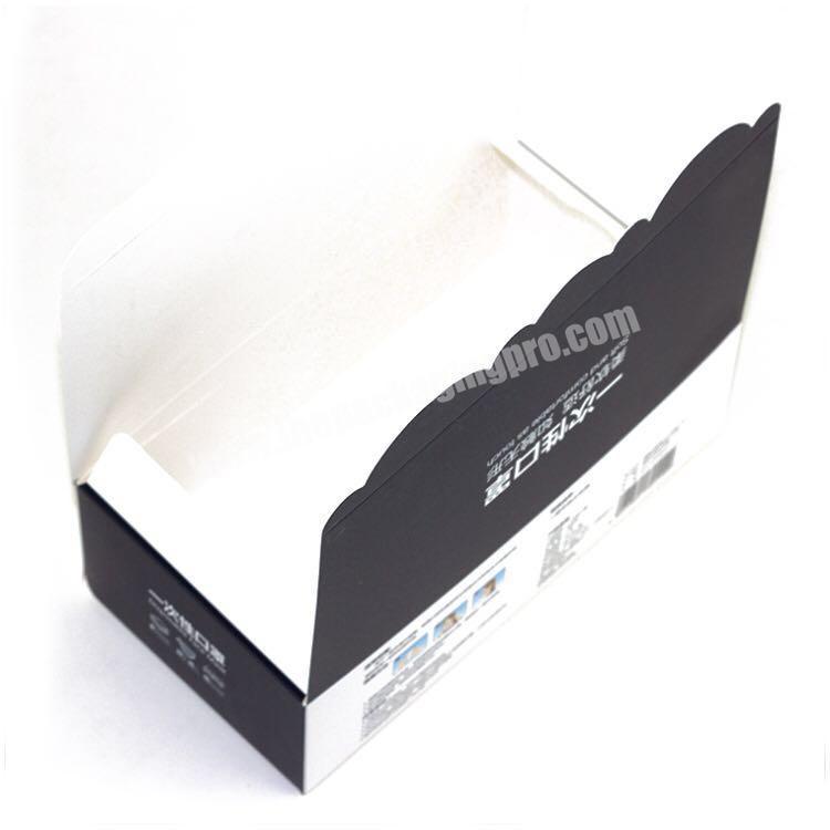 Custom Chinese in production Disposable packaging 3ply N95 medical surgical face mask boxes