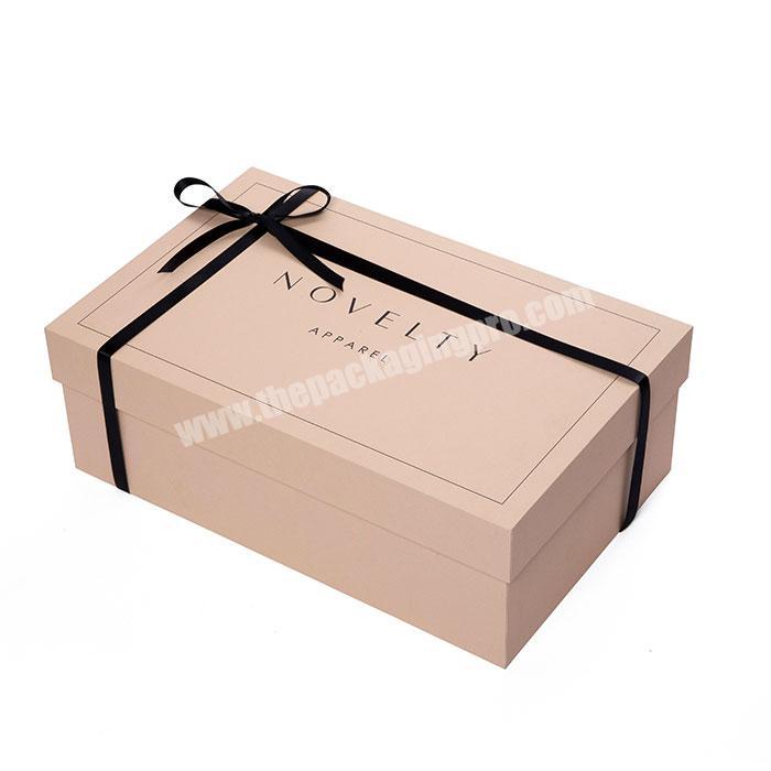 Custom Colorful Recycled Printing Craft Paper Big Gift Box Packaging