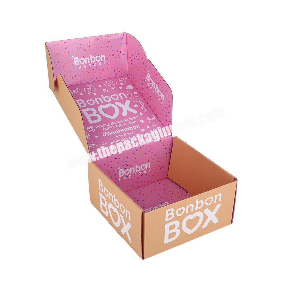 Large Colorful Reusable Postal Boxes Mailing Shipping Boxes Custom Logo Printed