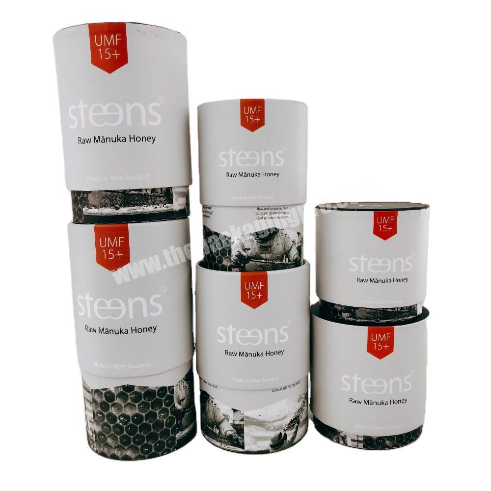 Custom Cosmetics Cardboard Cylinder Box Essential Oil Kraft Paper Tube Perfume Packaging