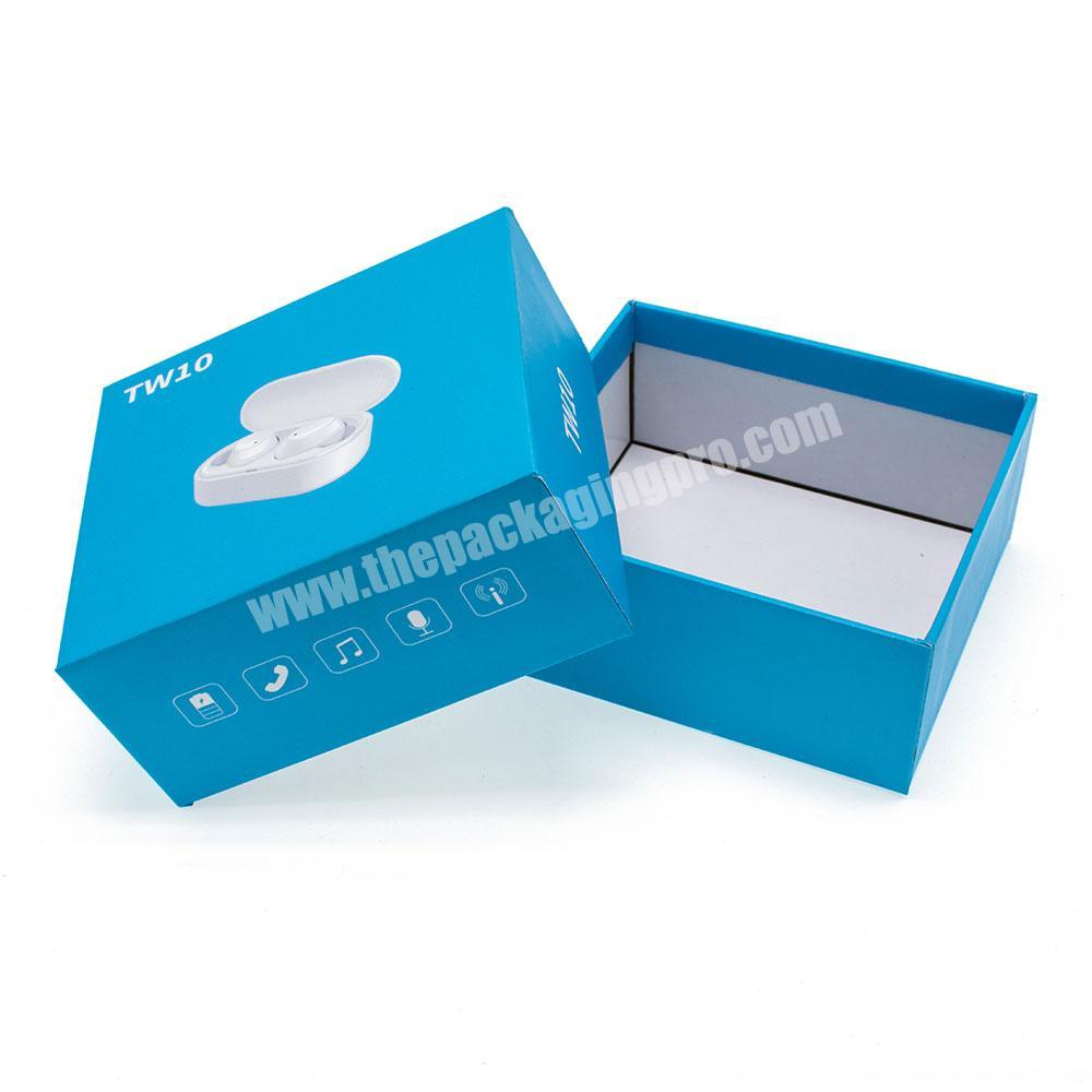 Custom Design Gift Storage Wireless Headset Earpiece Earphone Packaging Box