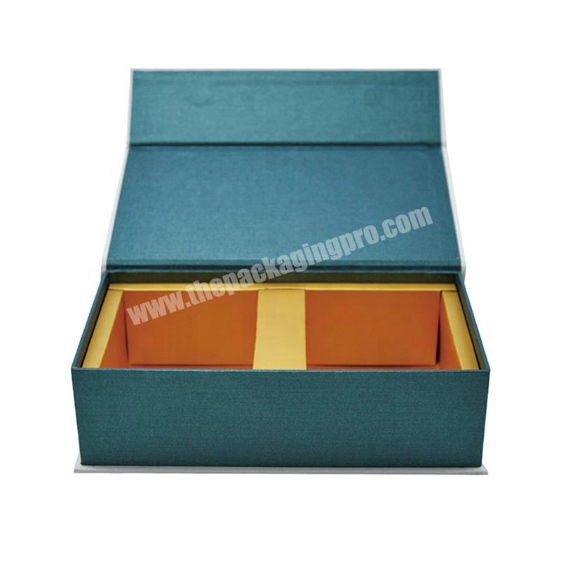 Custom Design Lattice Rectangular Gift Box Flip Magnetic Box