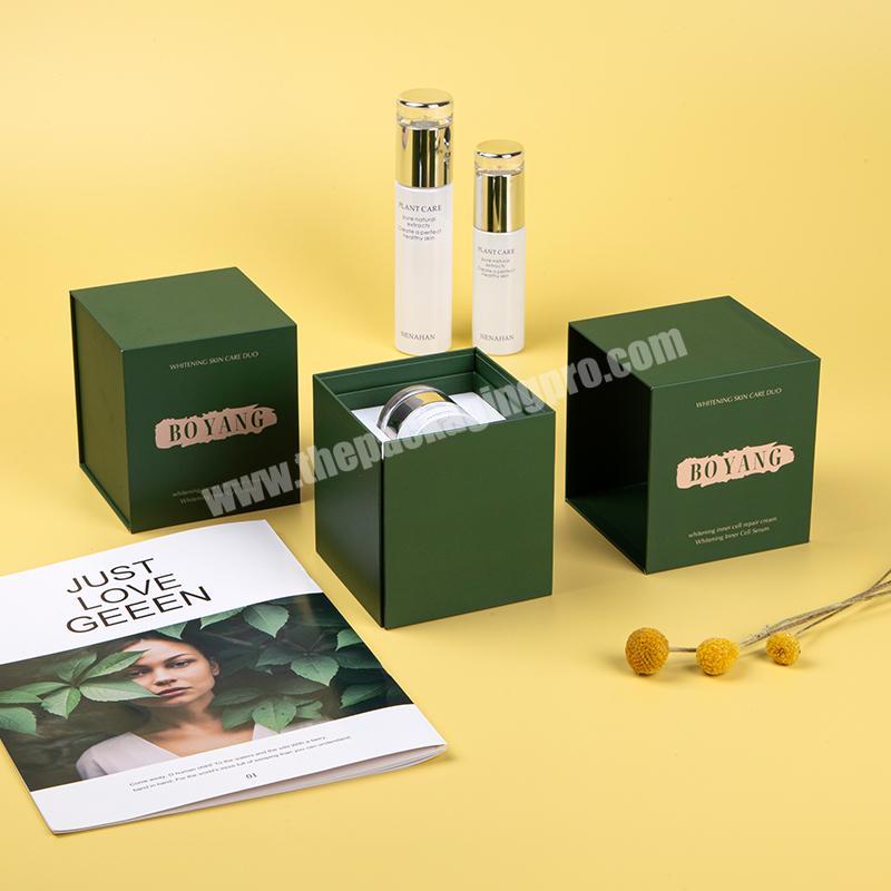 Custom Design Paper Skin Care Makeup Box Cosmetic Packaging Gift Box