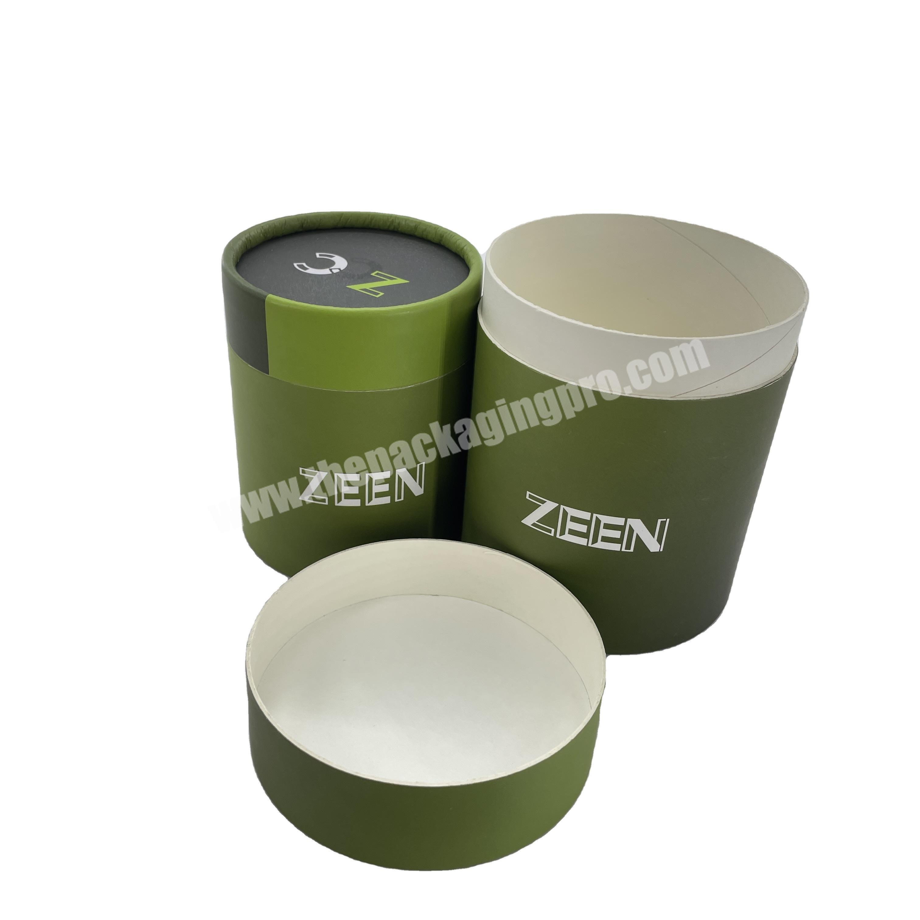 Custom Different Size Food Packaging Paper Tube for Tea  Coffee  Albumen Powder manufacturer